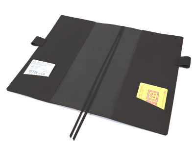 B5スリムサイズノート手帳本革レザーカバー